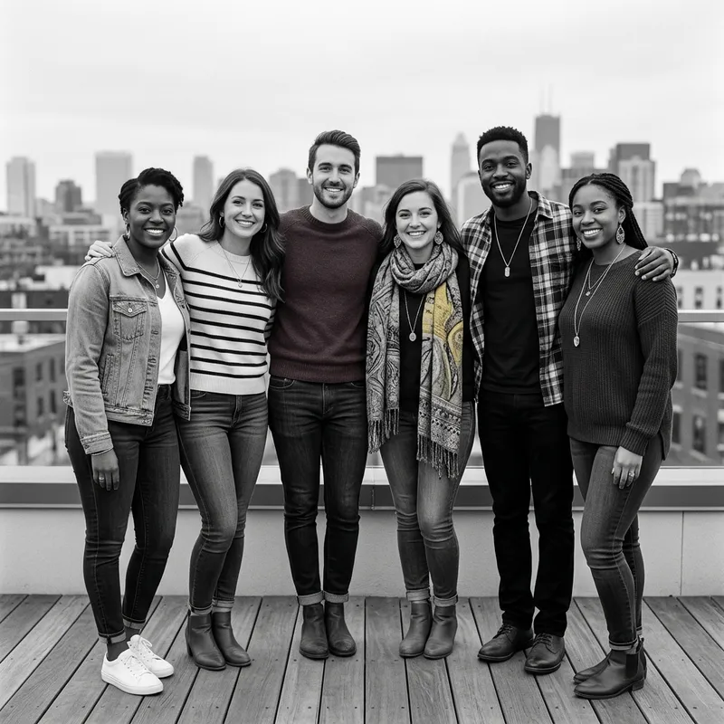 Black and White Color Variation of Existing Image