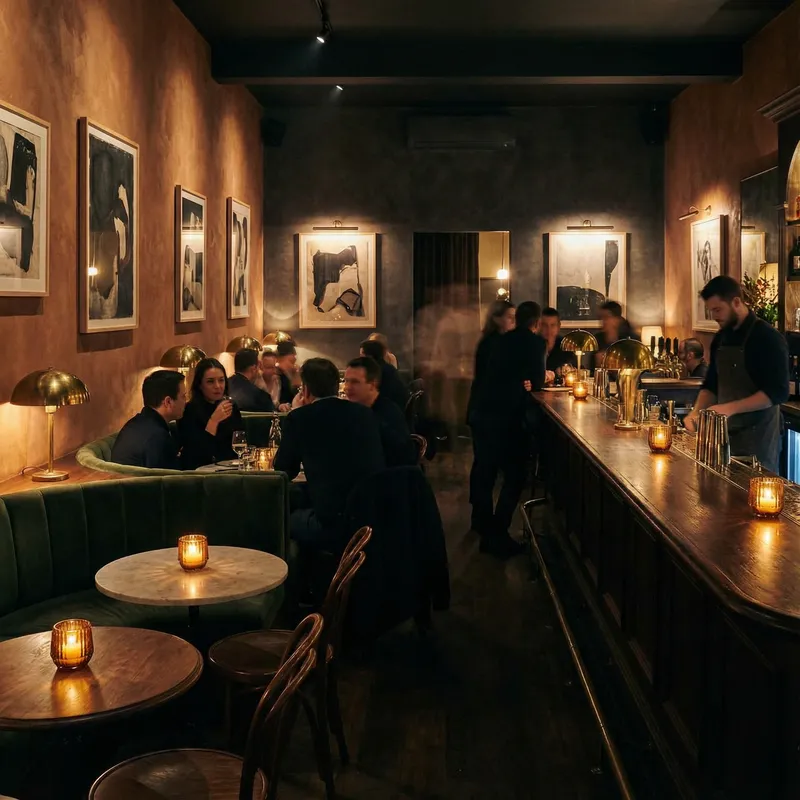 Intimate Candle-Lit Bar & Restaurant Inspiration Intimate Candle-Lit Bar & Restaurant Inspiration