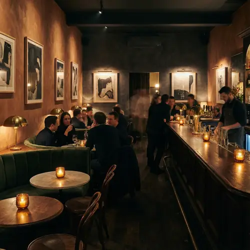 Intimate Candle-Lit Bar & Restaurant Inspiration