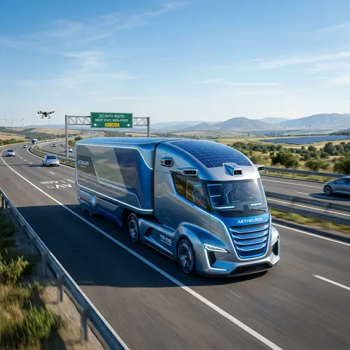 Futuristic Truck Design: High Quality Photo