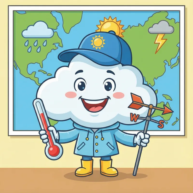 Meteo Weather Mascot: Your Weather Companion