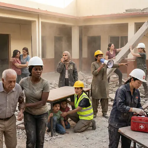 Empowered Women Resilient in Earthquake | Leadership & Determination