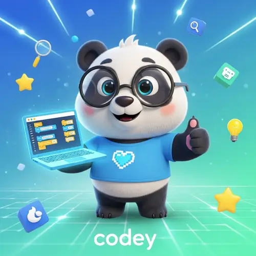 Panda Mascot to Inspire Kids in Coding