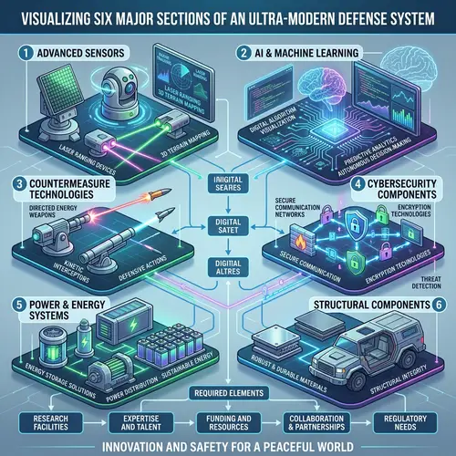 Advanced Defense System Components: Sensors, AI, Countermeasures & More