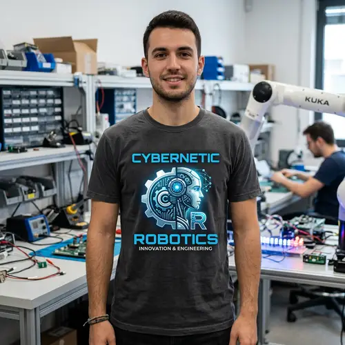 Cybernetic Robotics T-Shirt Design