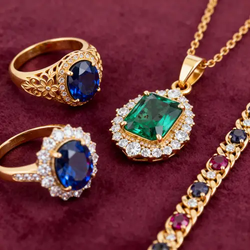Exquisite Jewelry Designs with Precious Gemstones