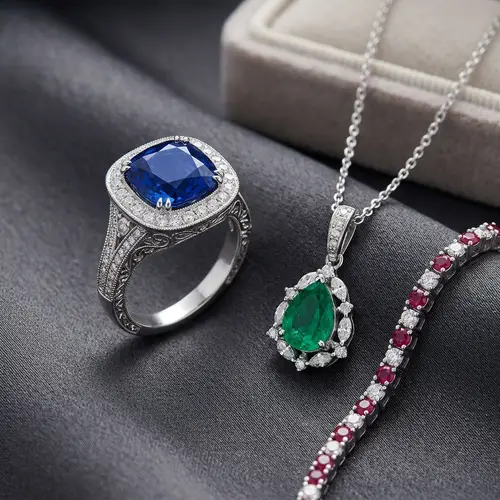 Exquisite Jewelry Designs with Precious Gemstones
