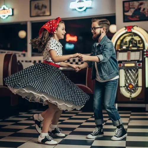 Rockabilly Swing Dance Fun for Kids