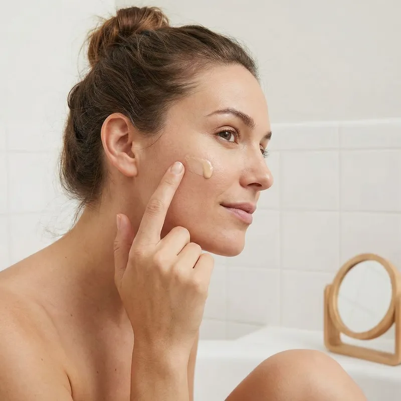 Natural Makeup Tips: Flawless Liquid Foundation