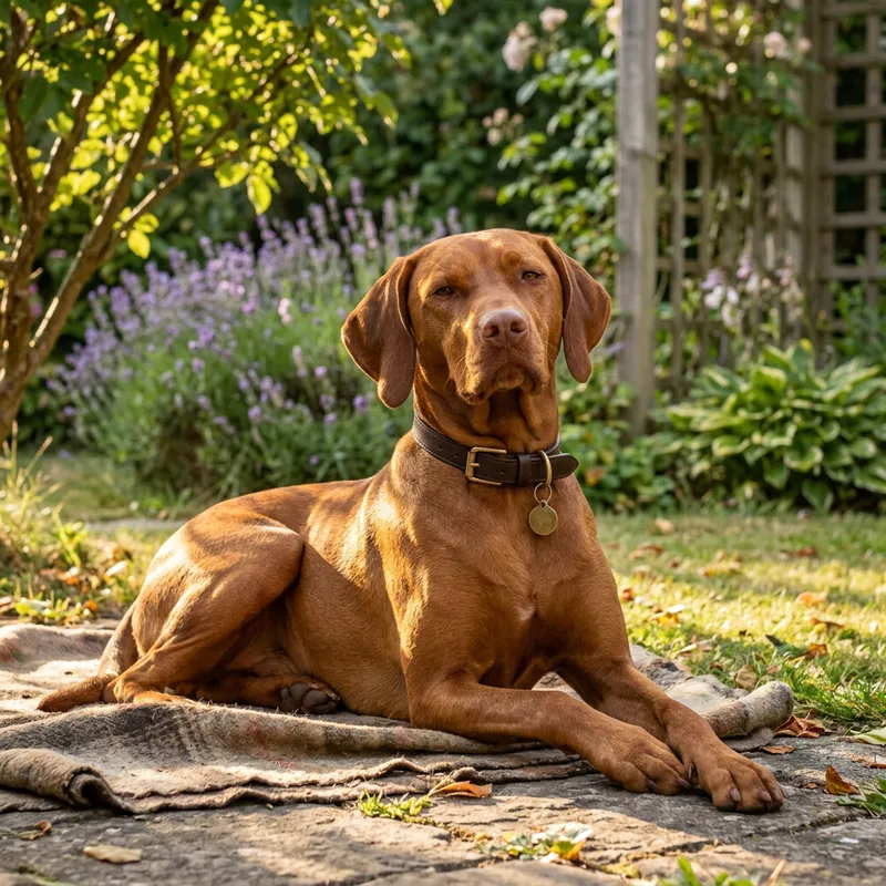 Cool Dog Relaxing with Fresh Look