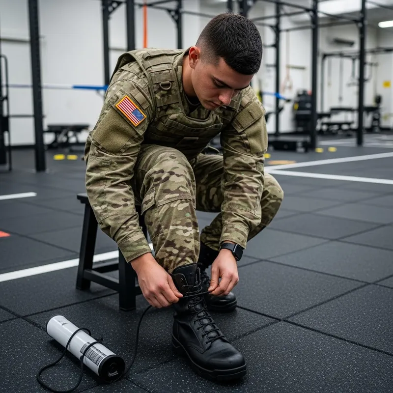 Detailed High-Res Photo of a Young Soldier