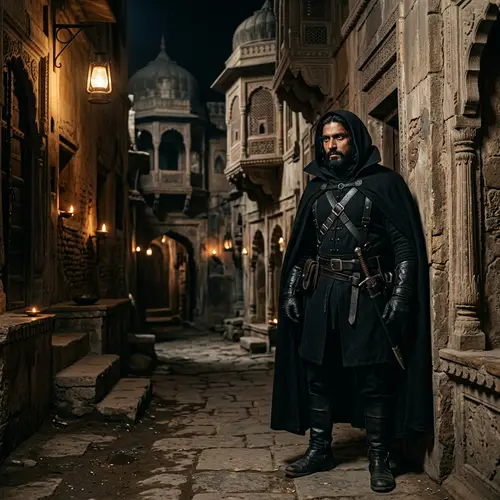 18th Century Secret Agent in Mysterious Town