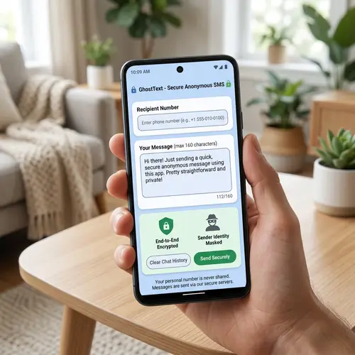 Send Anonymous SMS Messages - Secure Online Service