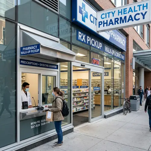 Pharmacy Drugstore Layout for Patient Access