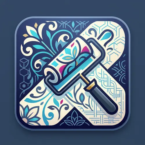 Modern Wallpaper Design Software Icon