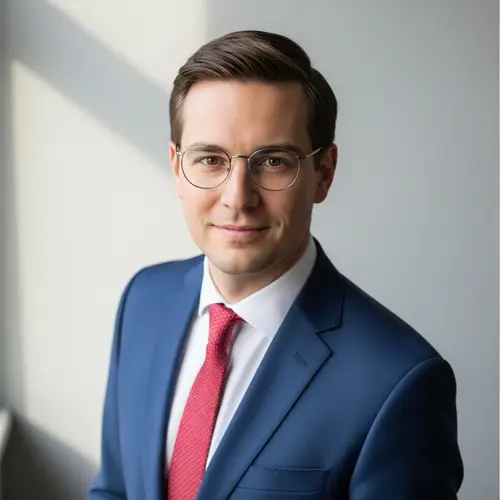 Professional LinkedIn Portrait for Caucasian Male