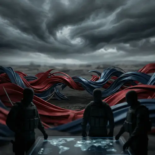 Abstract War and Politics: A Visual Representation