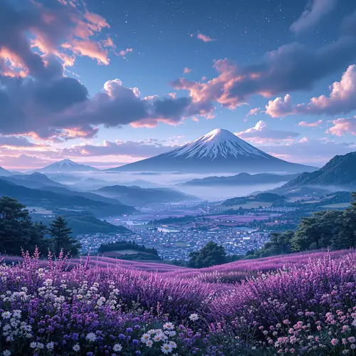 Ultra Realistic Japan Field Photography