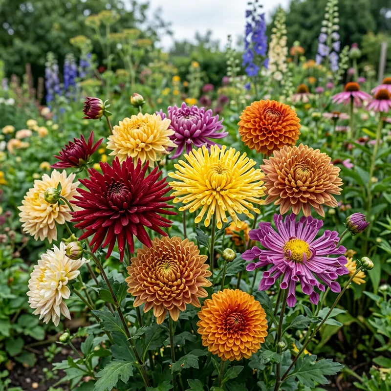 Explore the Beauty of Chrysanthemums