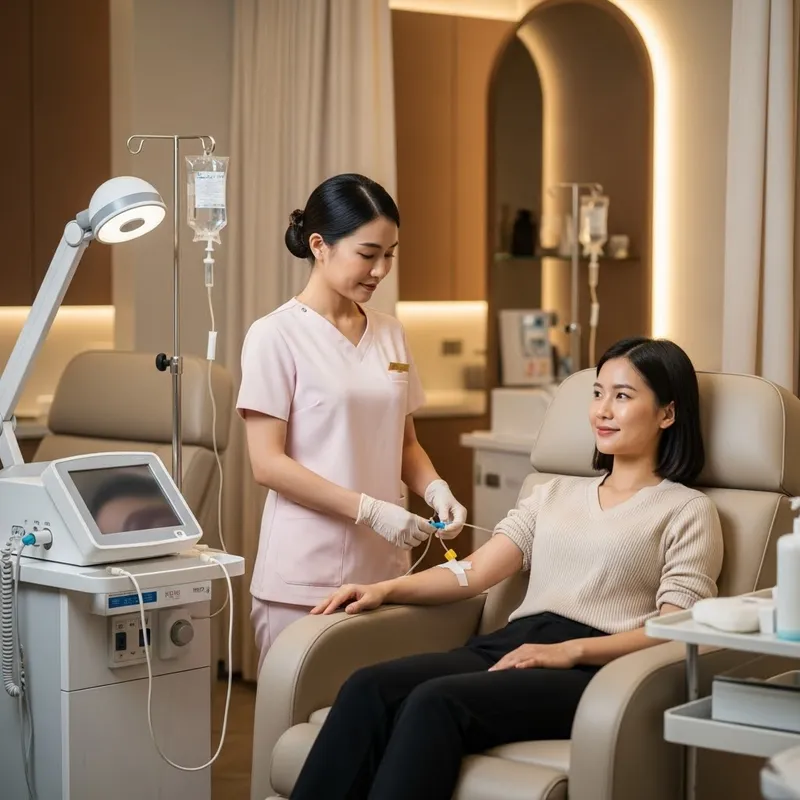 Aesthetic IV Drip Treatments at Our Clinic