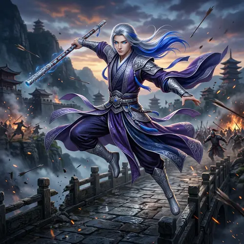 Xiao Genshin Impact Character | Traditional Chinese Robes