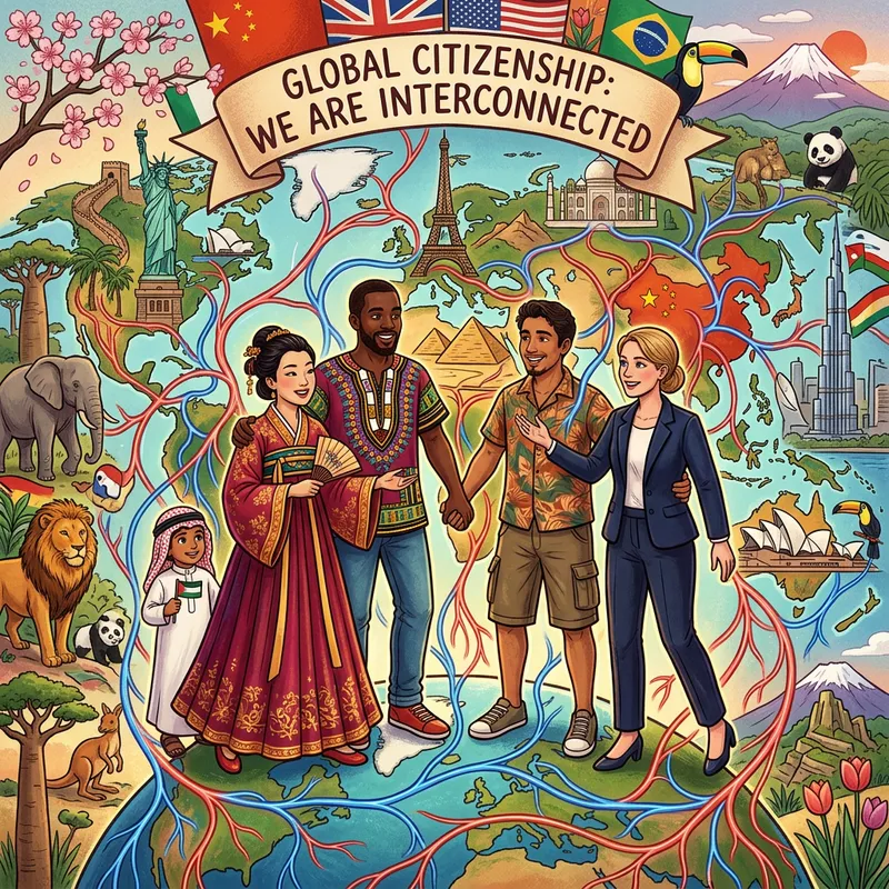 Global Citizenship Anatomy & Diverse Cultural Individuals Global Citizenship Anatomy & Diverse Cultural Individuals