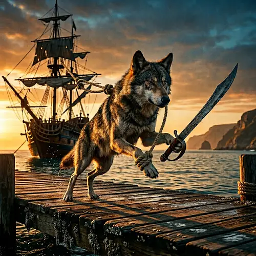 One-Eyed Wolf: Pirate Adventure on the High Seas