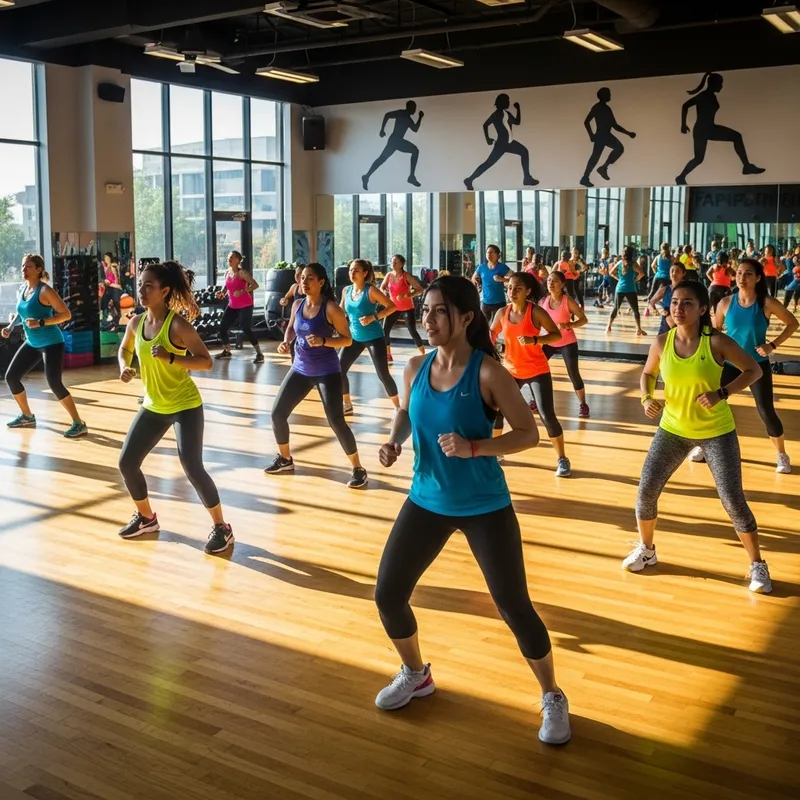 Energizing Zumba Classes at Our Vibrant Fitness Gym