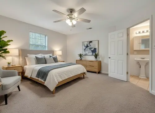 Virtual Staging for Cozy Master Bedroom MLS Listing