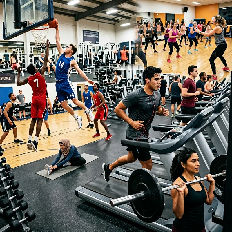 Dynamic Gym Experience: Strength, Cardio, and Community