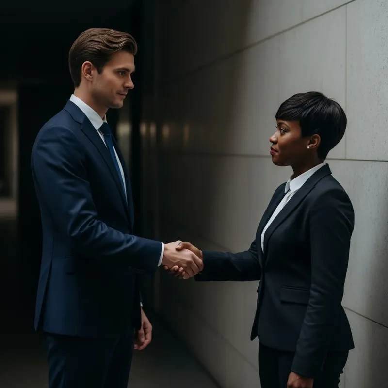 Handshake in Shadow: Unity and Collaboration