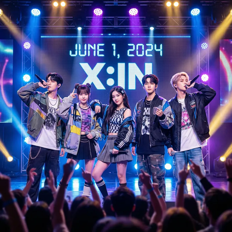 Korean Group X:IN Comeback on June 1, 2024