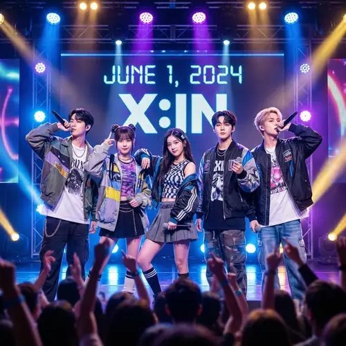 Korean Group X:IN Comeback on June 1, 2024