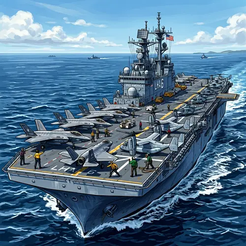 USS America Aircraft Carrier: Impressive Size and Longevity