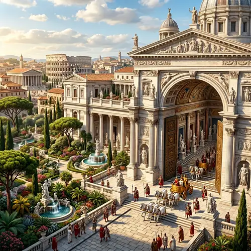 Caesar's Palace in Ancient Rome: A Majestic Architectural Marvel