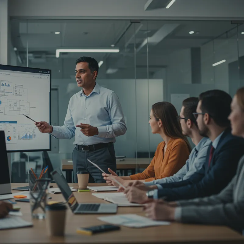 Professional LinkedIn Background for Project Managers