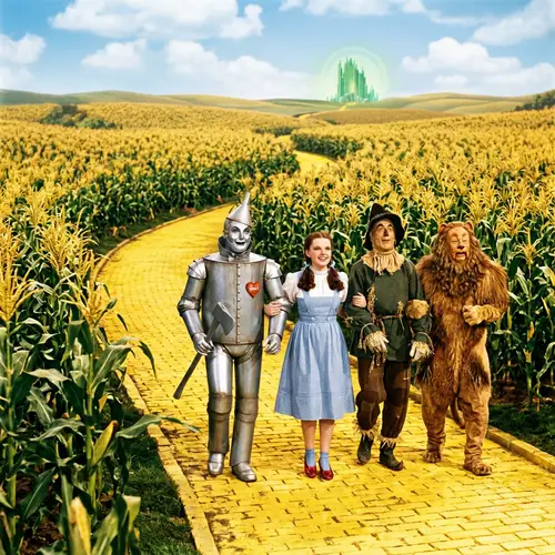 Whimsical Cornfield Adventure with Friends