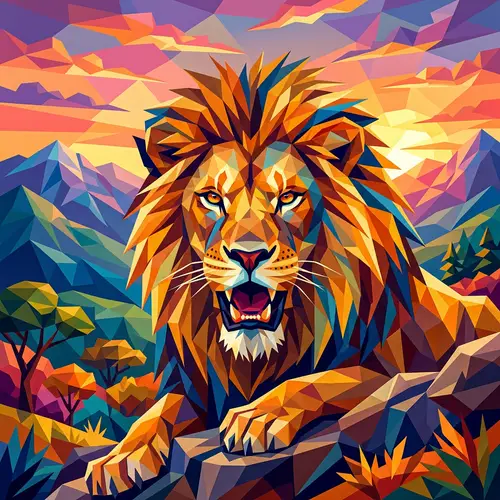 Explore Stunning Poly Art Creations