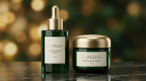 AURELIAN Luxury Skincare Packaging Set