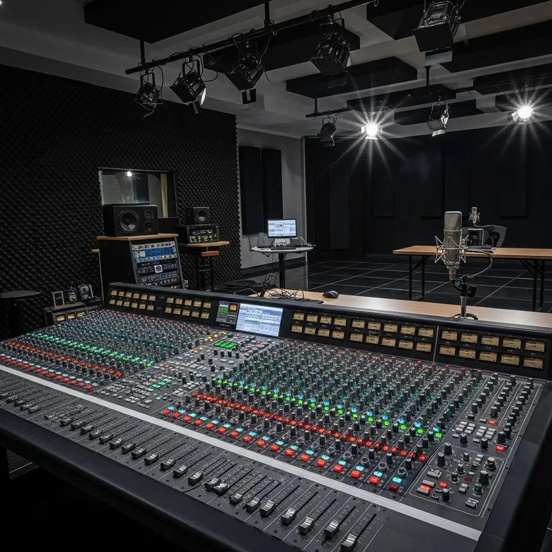 State-of-the-Art Music Mixing Studio