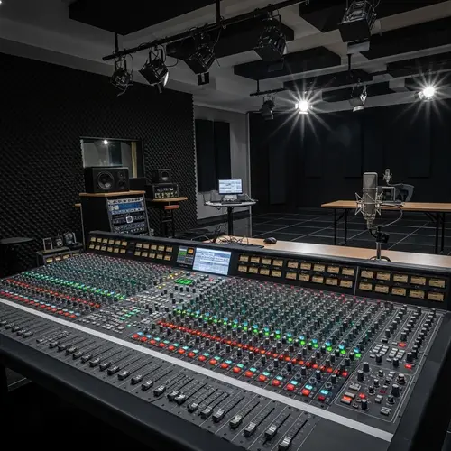 State-of-the-Art Music Mixing Studio