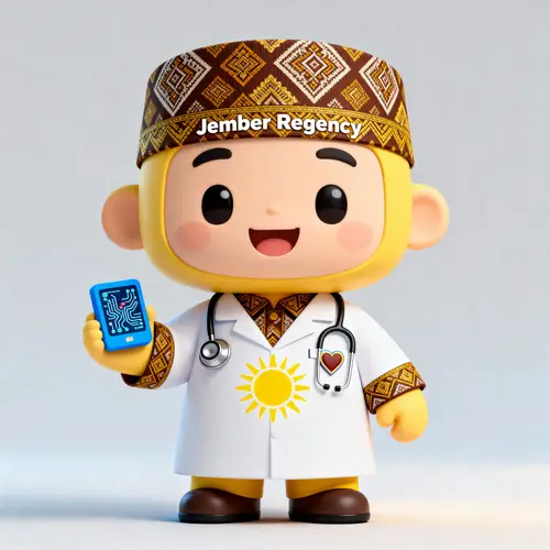 Friendly Hospital Mascot Design for Community Health