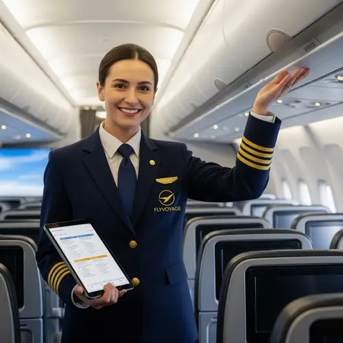 FlyVoyage Cabin Crew Team