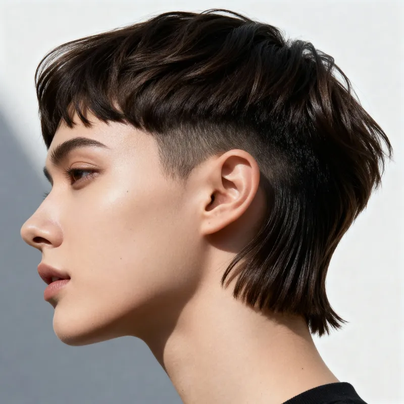 Trendy Short Mullet Haircut Ideas