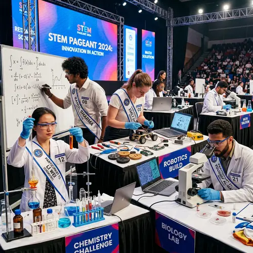 STEM Beauty Pageant: Science Experiments & Challenges