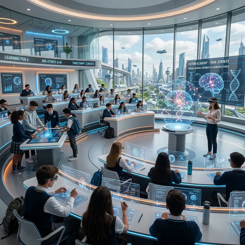 Explore a Futuristic Classroom Design Explore a Futuristic Classroom Design