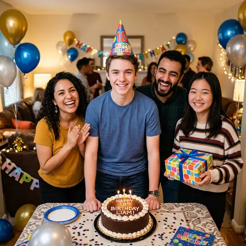 18th Birthday Celebration with Friends