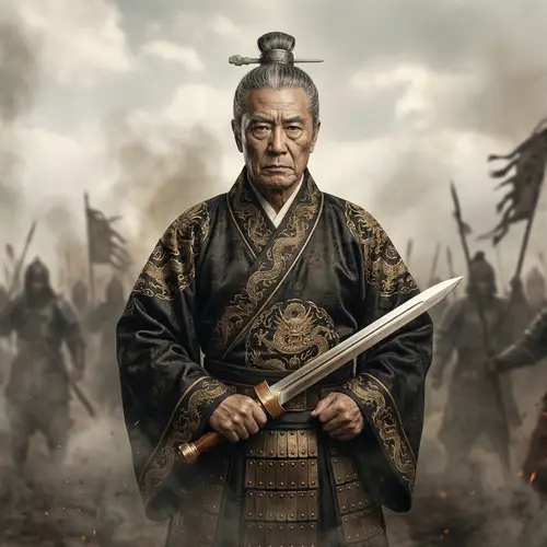 Ancient Chinese Warrior: A Stern Historical Figure