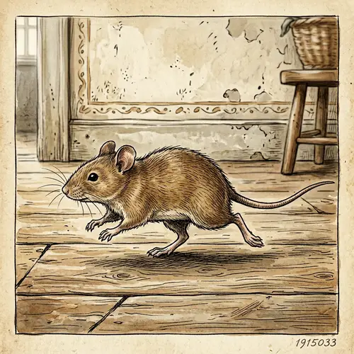 4-Legged Mouse Running in 2D Animation