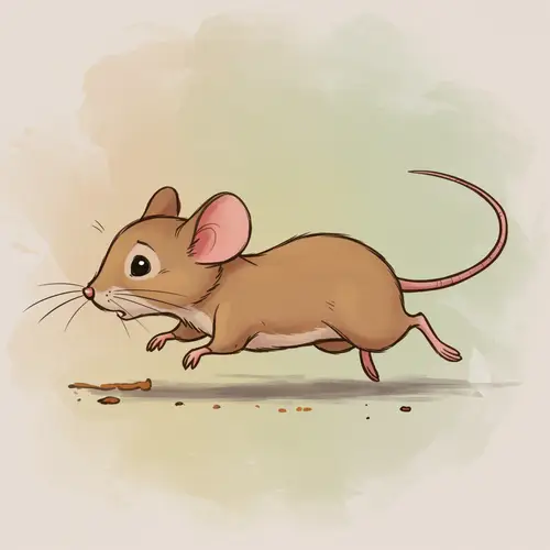 4-Legged Mouse Running in 2D Animation